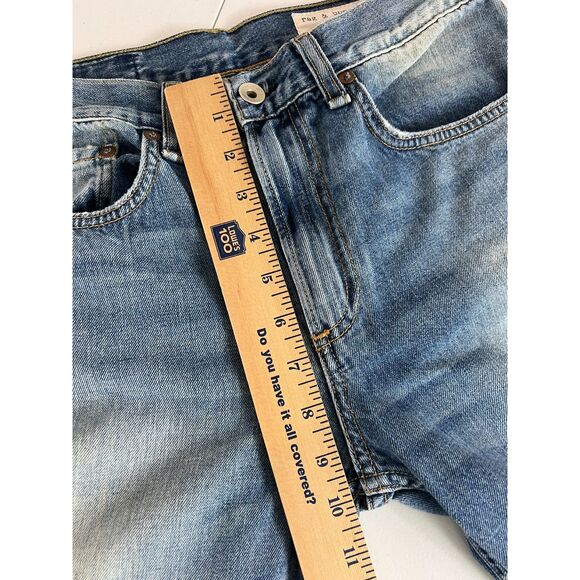 Rag & Bone Women's Carlsbad Vintage Crop Flare Jeans 100% Cotton Size 25 - Picture 10 of 12
